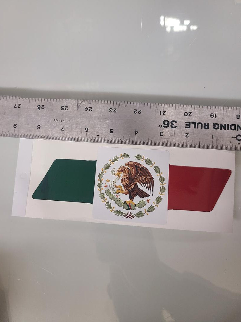 Mexico Flag Vinyl Sticker