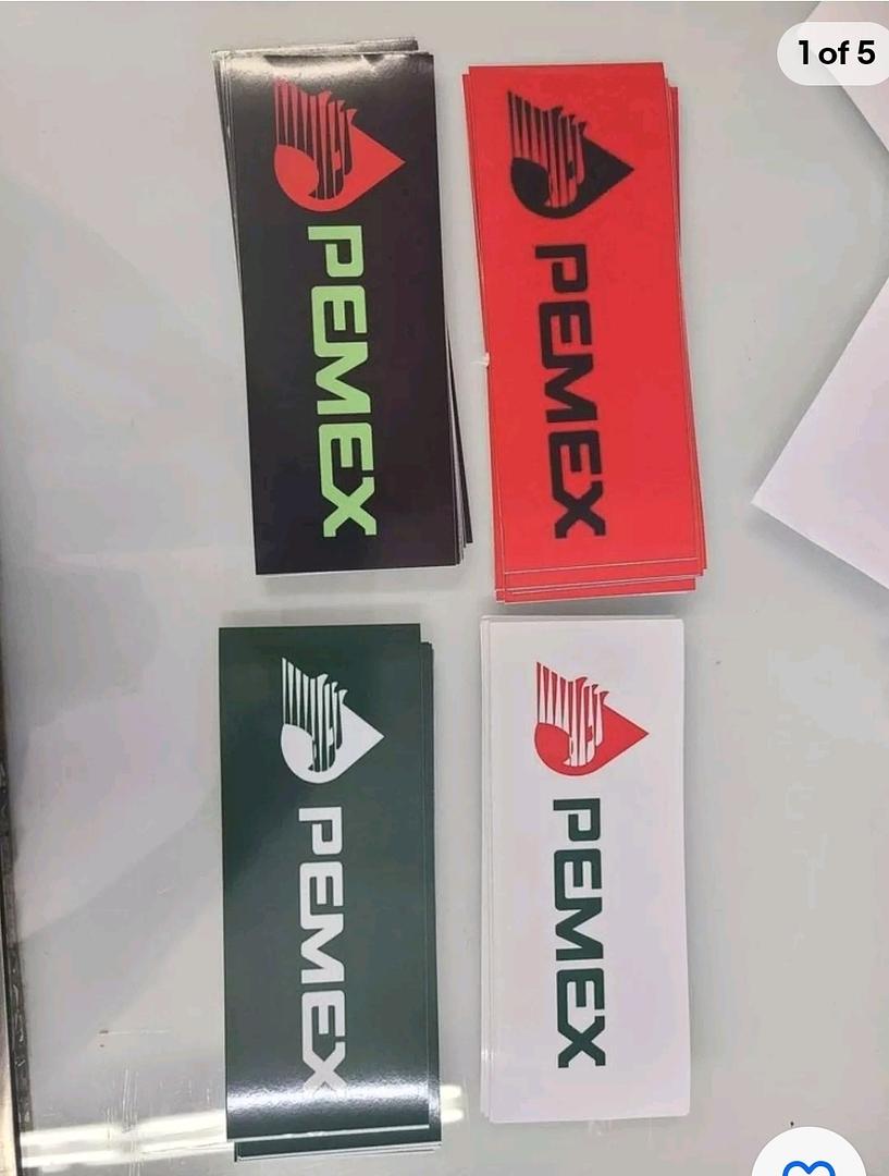 Pemex 4 Pcs Combo Vinyl Sticker