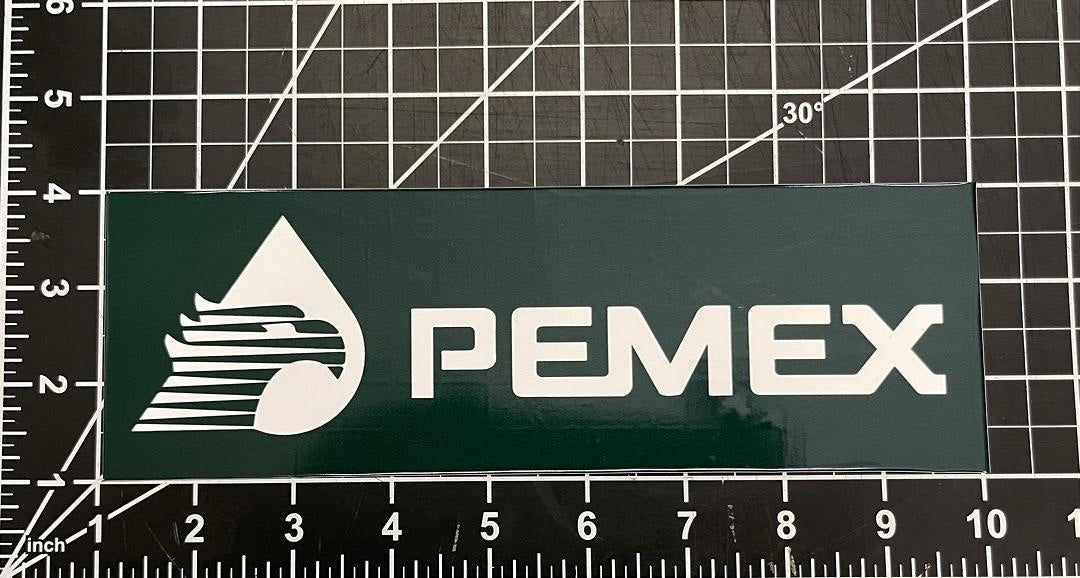 Pemex Adhesive Vinyl Sticker