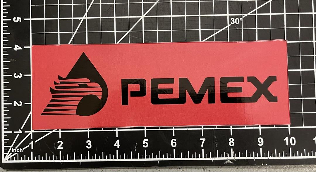 Pemex Adhesive Vinyl Sticker