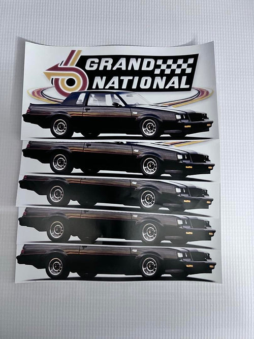 1 Grand National Vinyl Sticker