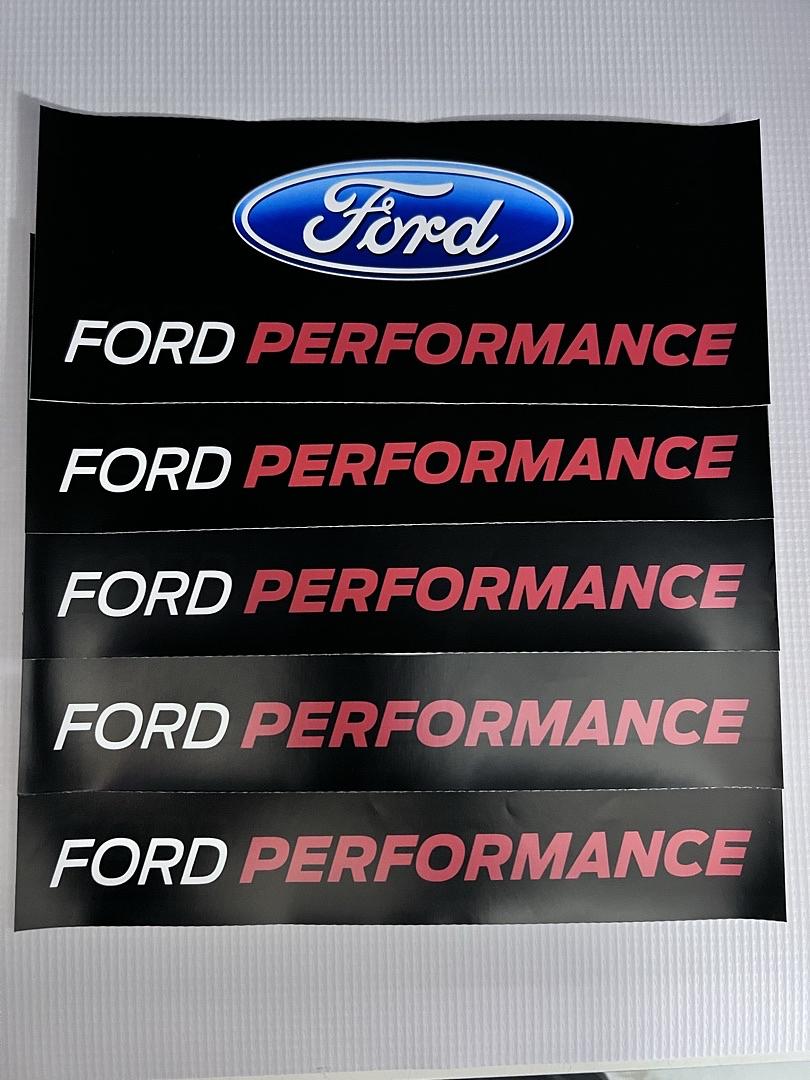 Ford Performance Logo Vinyl Sticker