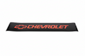 Red RD Chevrolet Logo Red Letters Black Background Vinyl Sticker