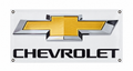 Chevrolet Bowtie Automotive Wall Banner, 30 x 16 in, Garage and Man Cave Decor - product view