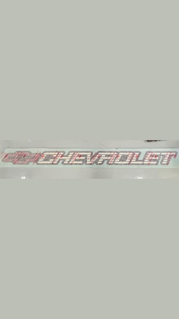 New Size Chevrolet Winshield Vinyl Sticker