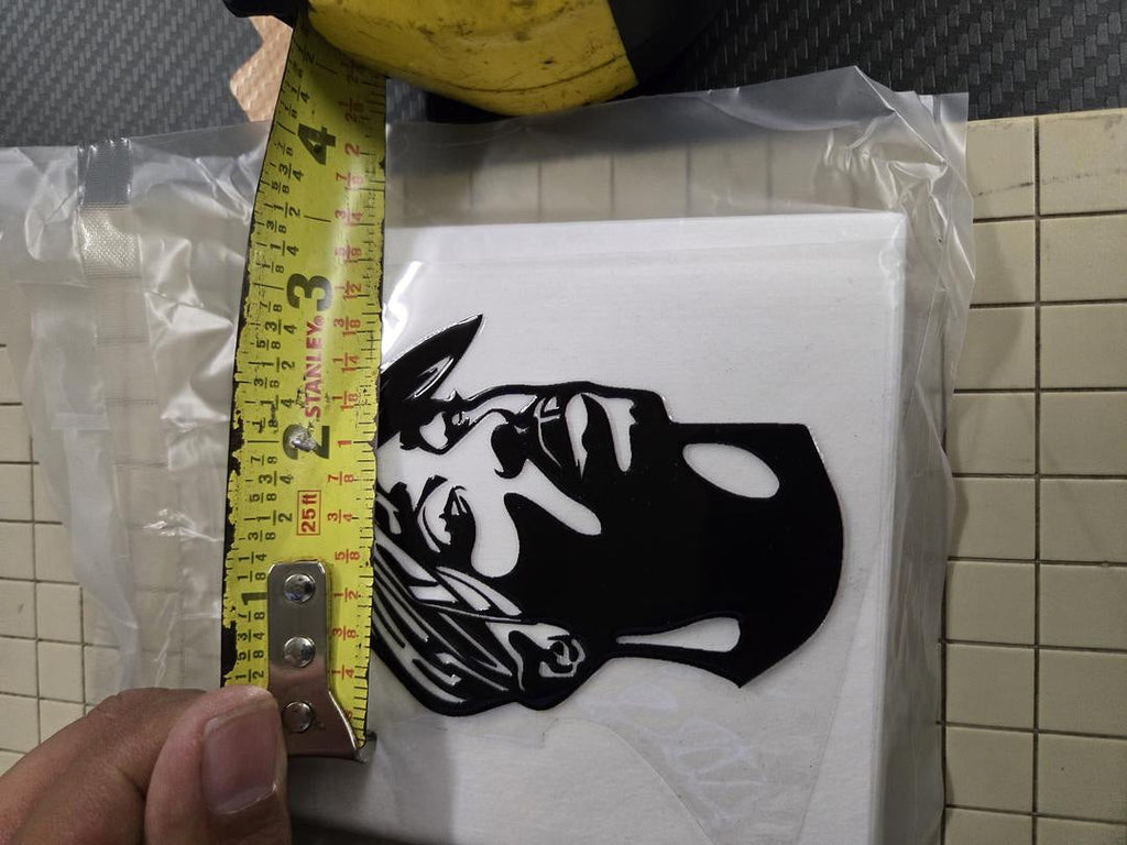 Tupac Stk Vinyl Sticker