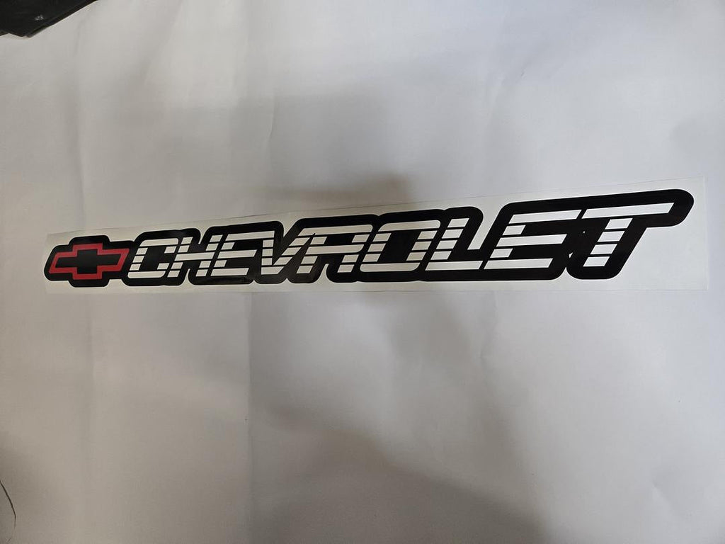 New Size Tailgate Vinyl Sticker