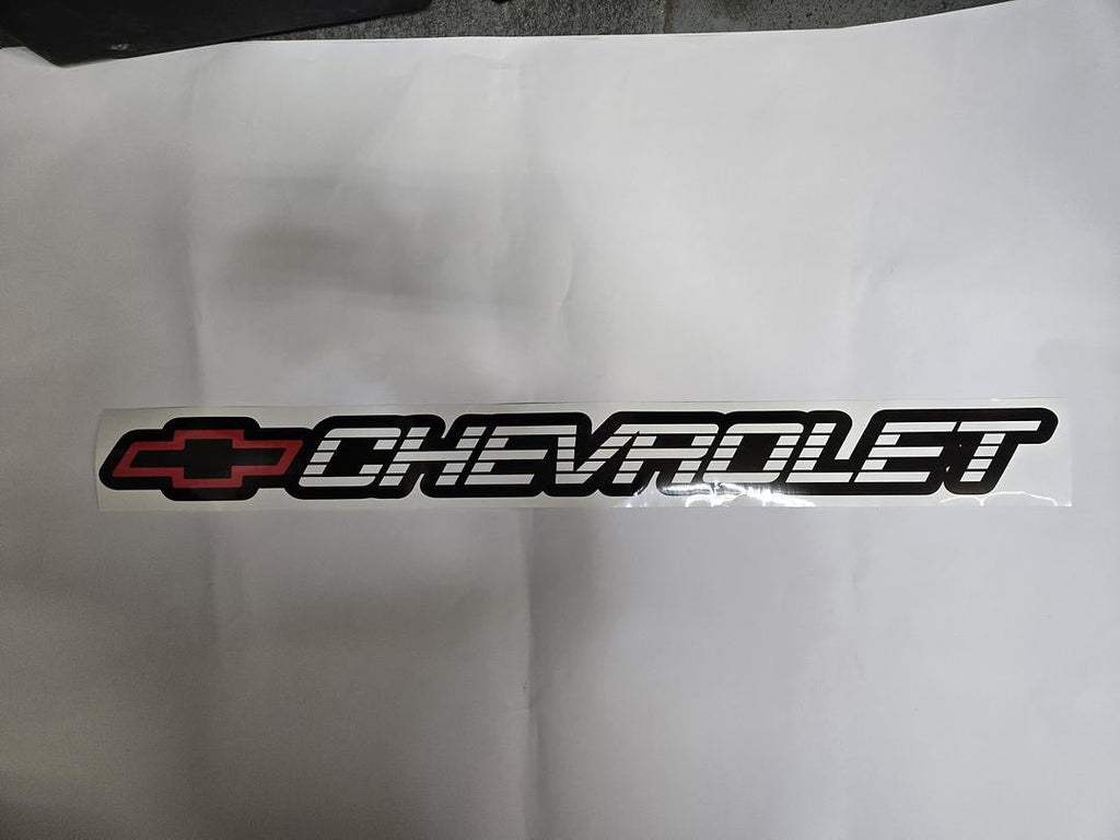 New Size Tailgate Vinyl Sticker