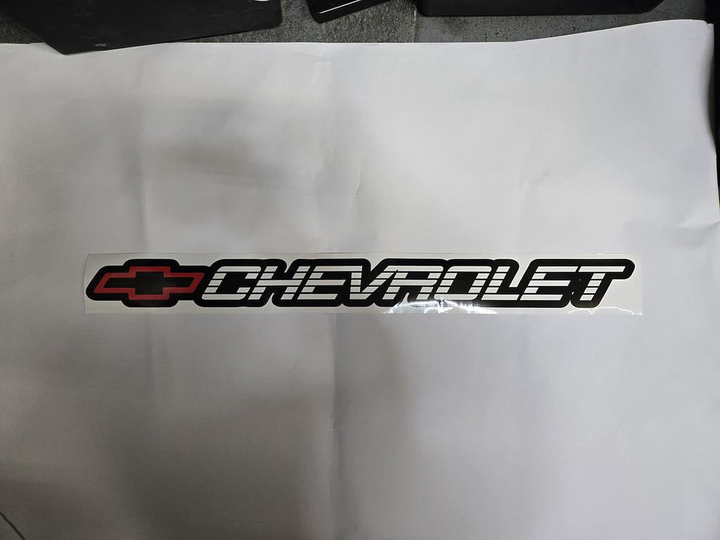New Size Tailgate Vinyl Sticker