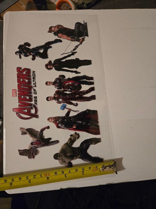 Avengers # 1 UV Sticker