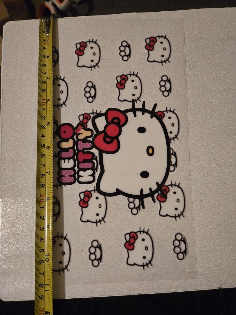 Hello Kitty # 1 UV Sticker