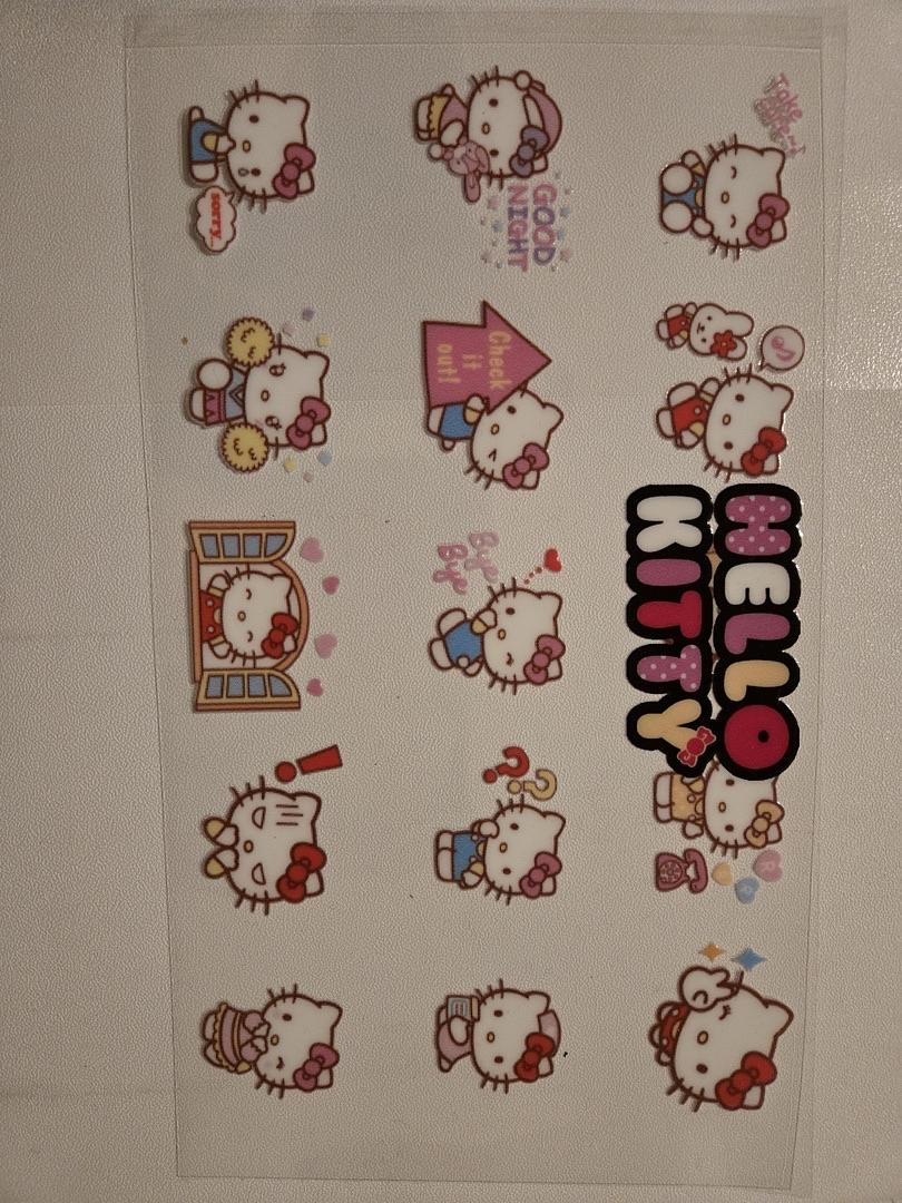 Hello Kitty # 2 UV Sticker