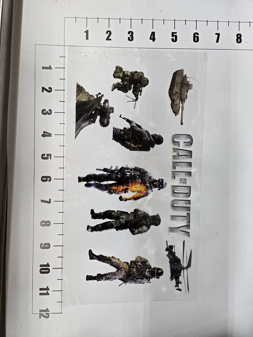 Call Of Duty UV Sticker