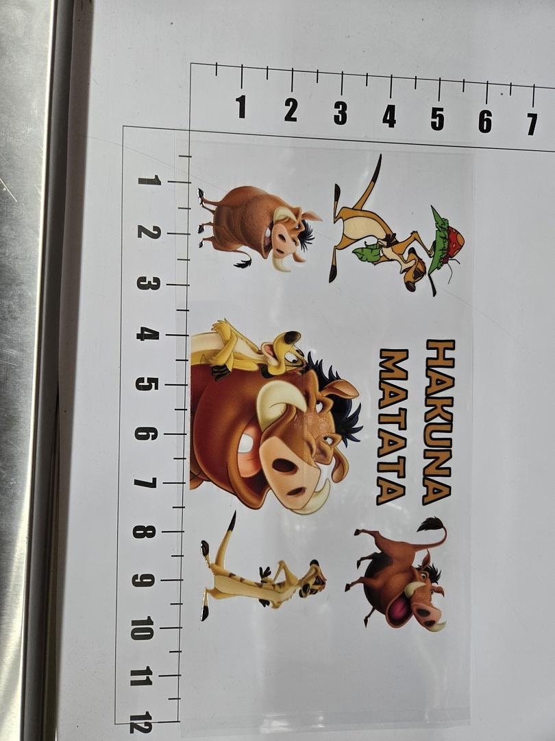 Timon & Pumba UV Sticker