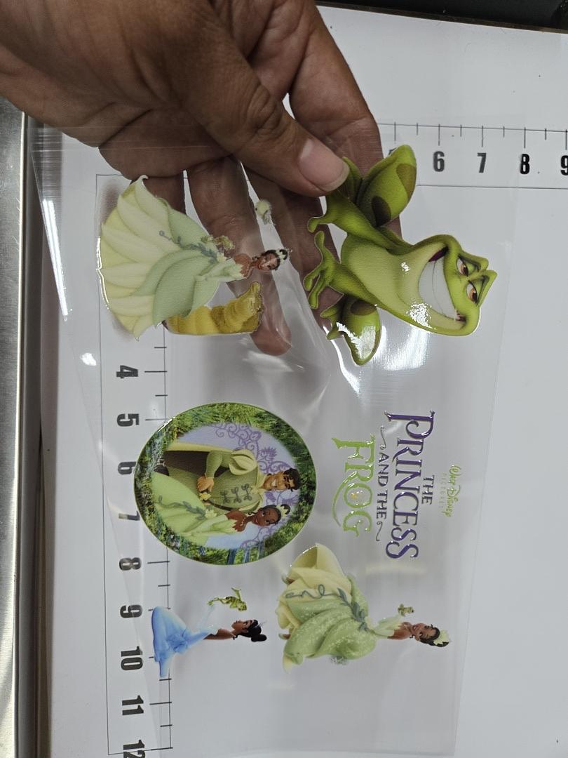 Princess & The Frog UV Sticker