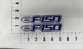 2 Pcs Ford F-150 Blue UV Sticker