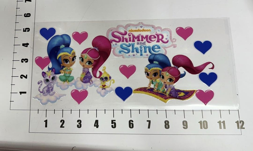 Shimmer And Shine UV Sticker