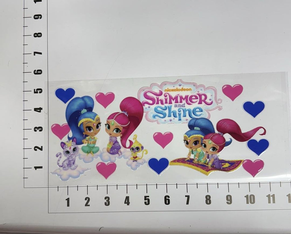 Shimmer And Shine UV Sticker
