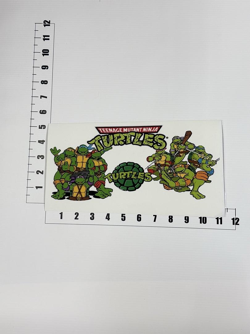 Ninja Turtles Green UV Sticker