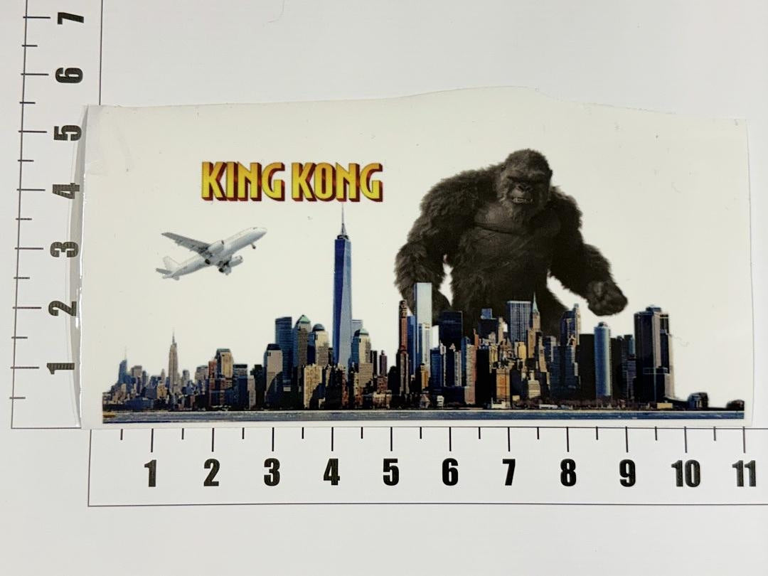 King Kong The Movie UV Sticker