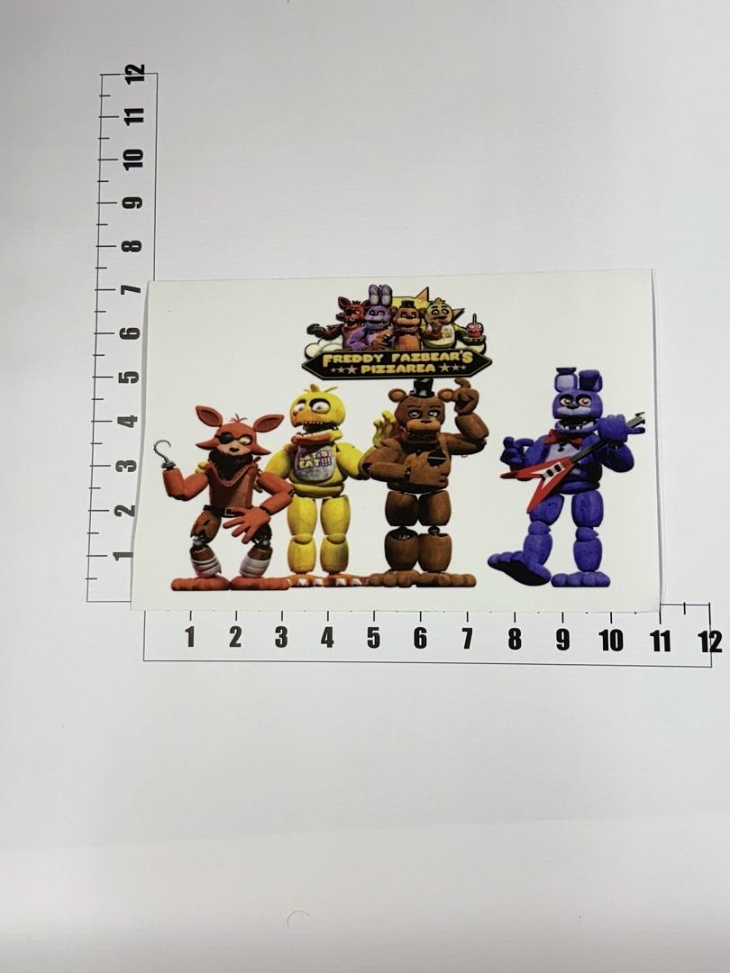 Five Nights Of Freddy Movie UV Sticker