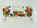 Happy Birthday Balloons DTF Easy Appliaction UV Sticker