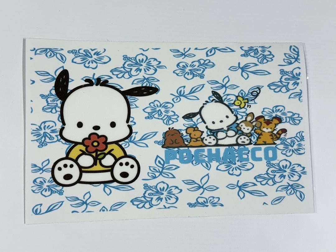 Pochacco Sanrio UV Sticker