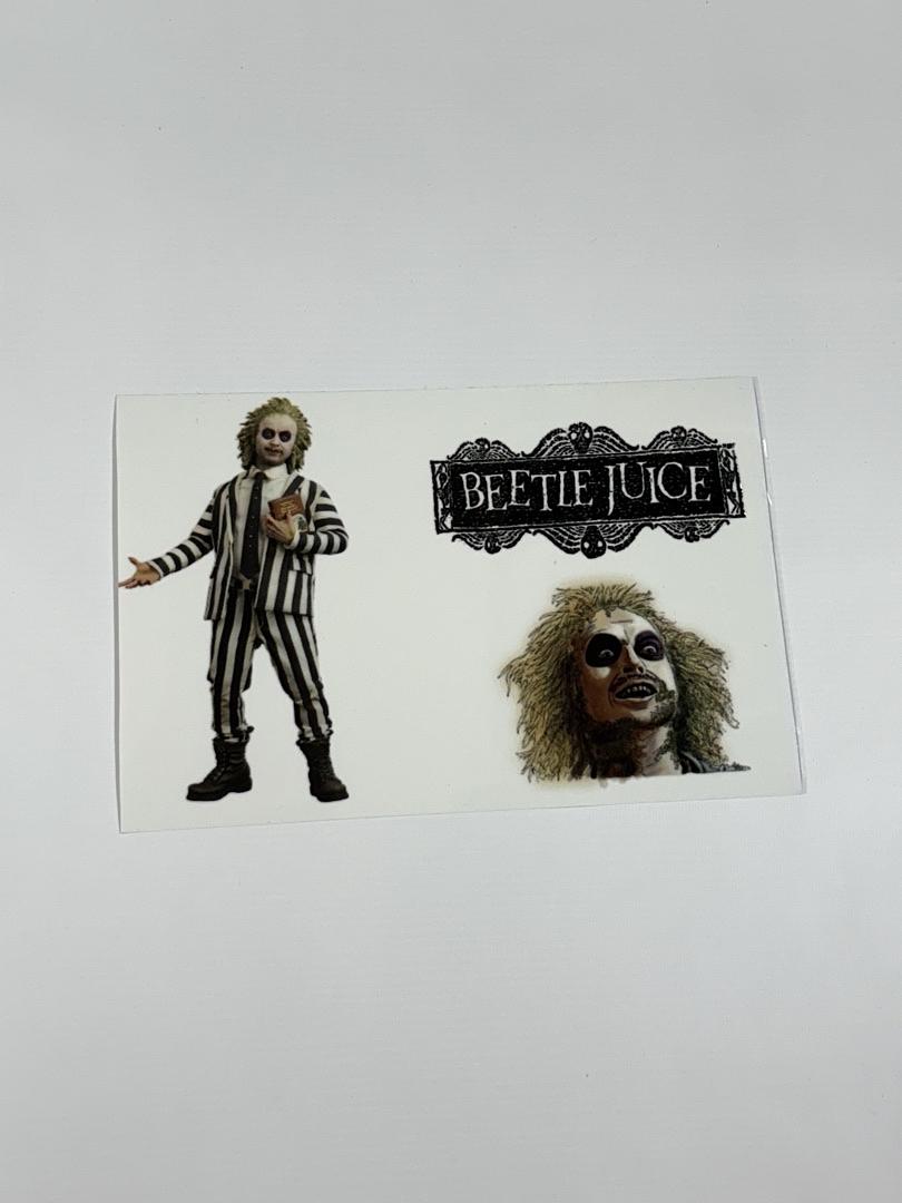 Beetle Juice UV Sticker