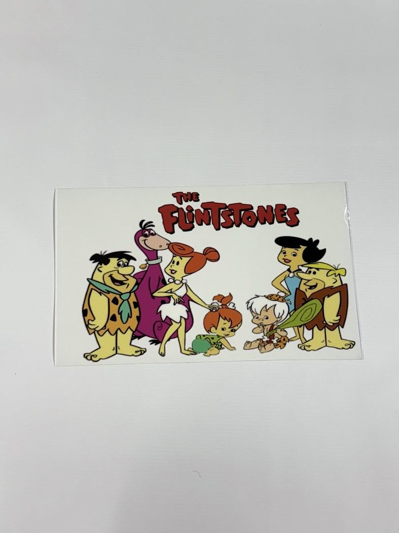 The Flinstones Fred Barney Wilma UV Sticker