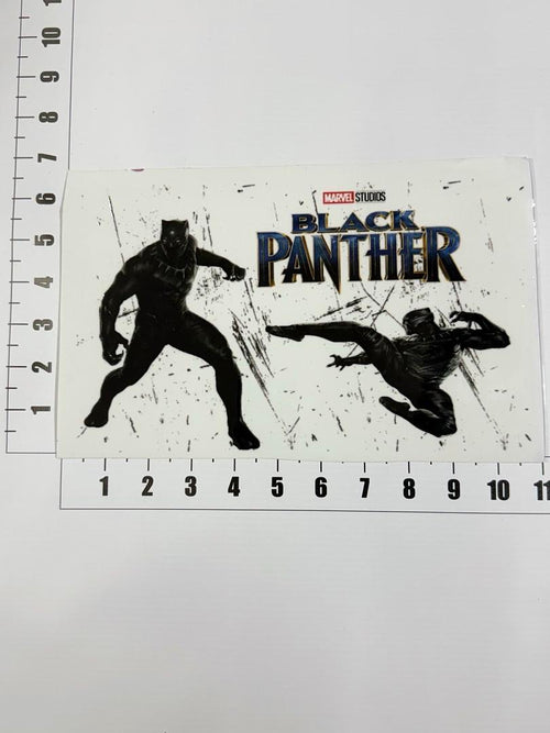 Black Panther Wakanda Marvel UV Sticker