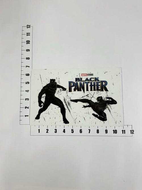 Black Panther Wakanda Marvel UV Sticker