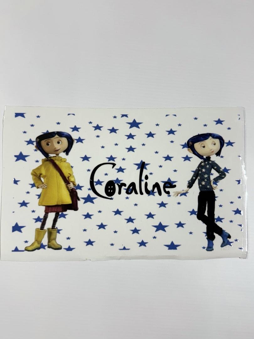 Coraline UV Sticker