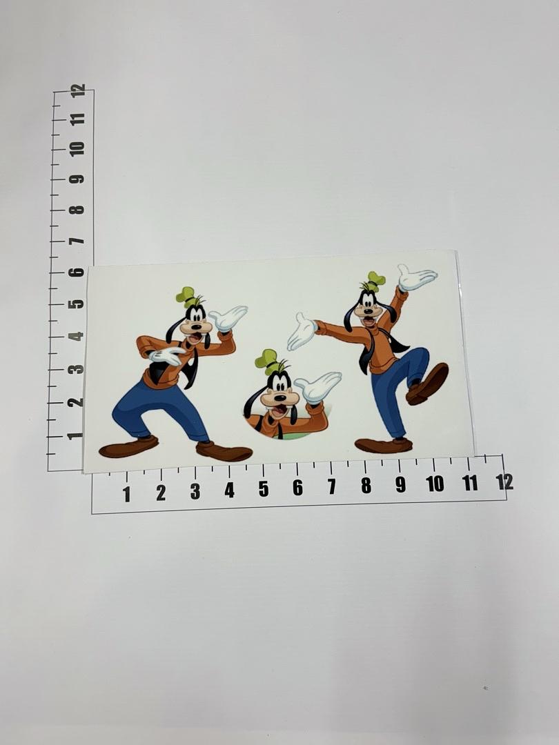 Goofy Disney UV Sticker