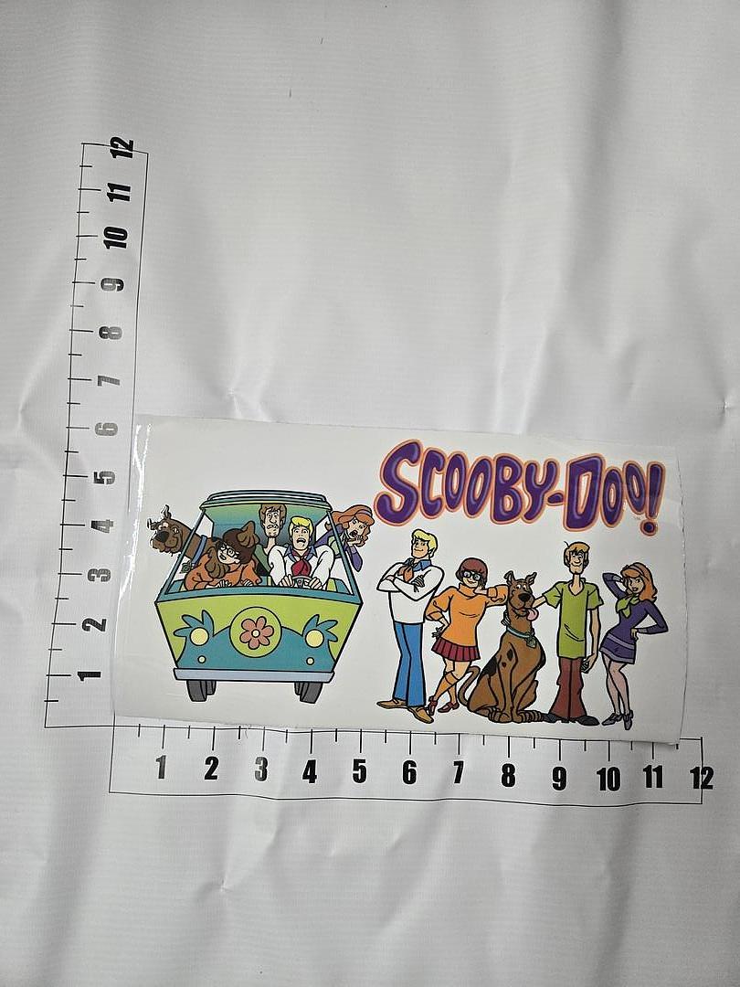 Scooby Doo Velma Shaggy UV Sticker