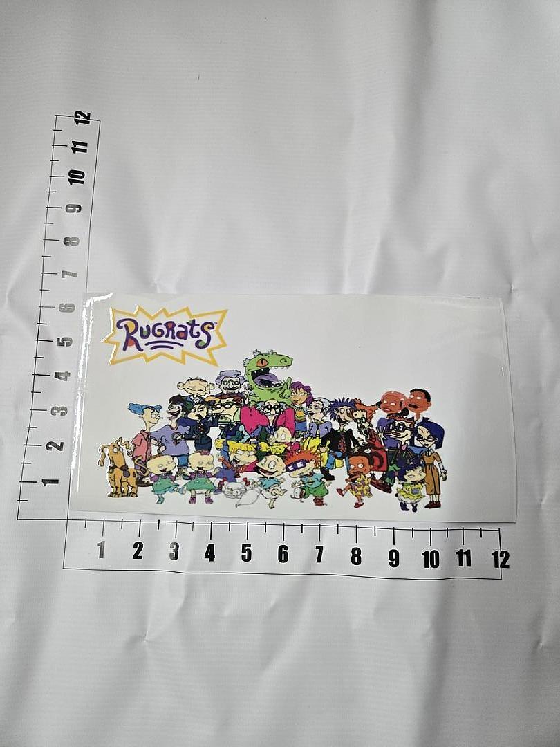 Rugrats Tommy Chuck Rep Tar Angelica Family Nickelodeon UV Sticker