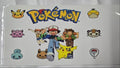 Pokemon Ash Pikachu UV Sticker