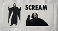 Scream Scary Thriller UV Sticker