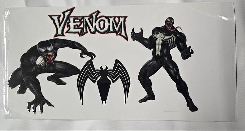 Venom Marvel UV Sticker
