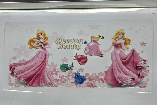 Aurora Sleeping Beauty Pink Dancing UV Sticker