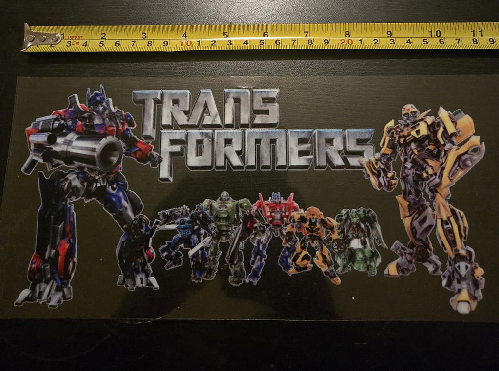 Transformers UV Sticker