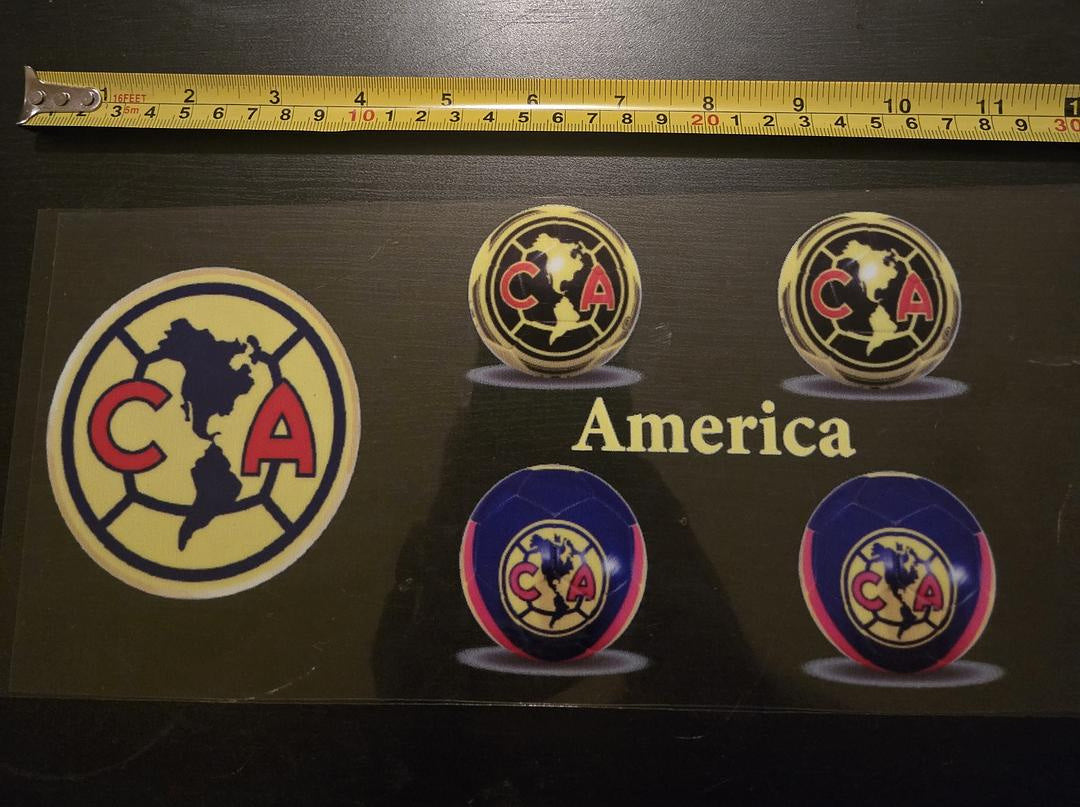 Club America UV Sticker
