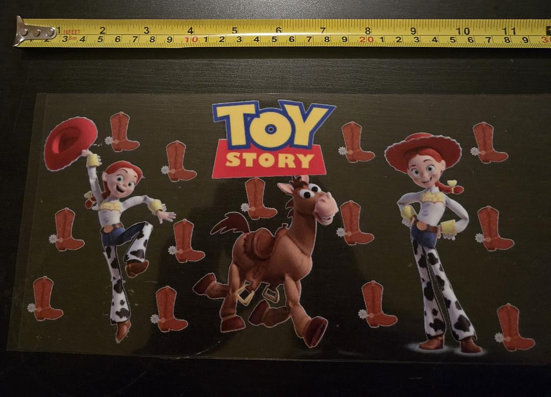 Toy Story Woody and Jessie UV Sticker