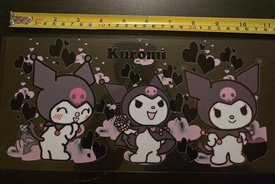 Kuromi UV Sticker