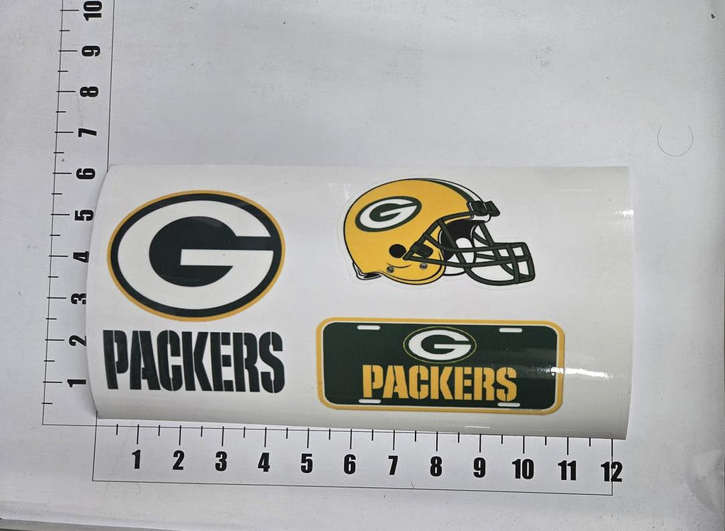 Green Bay Packers UV Sticker