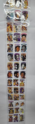 Kobe 42 Pcs 3.5 Each Pcs UV Sticker
