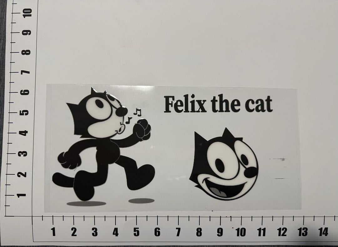 Felix The Cat UV Sticker