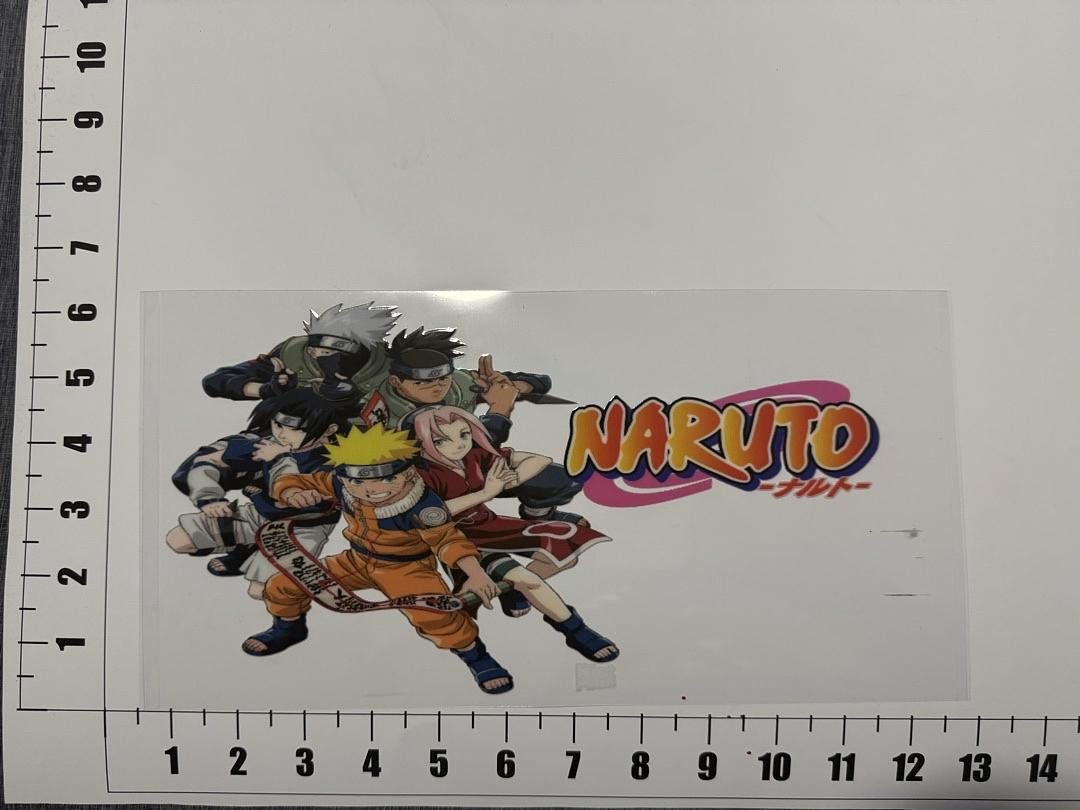 Naruto Naruto Sasuke Sakura Kakashi Iruka UV Sticker
