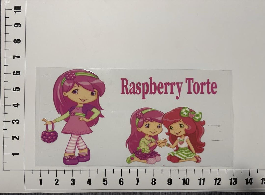 Raspberry Torte With Character Strawberry Shortcake UV Sticker