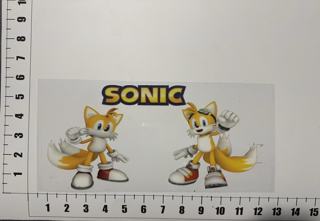 Tails From Sonic UV Sticker