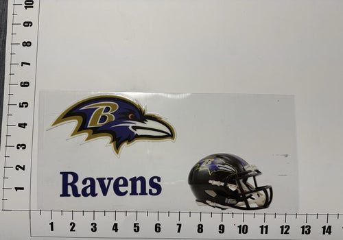 Baltimore Ravens UV Sticker